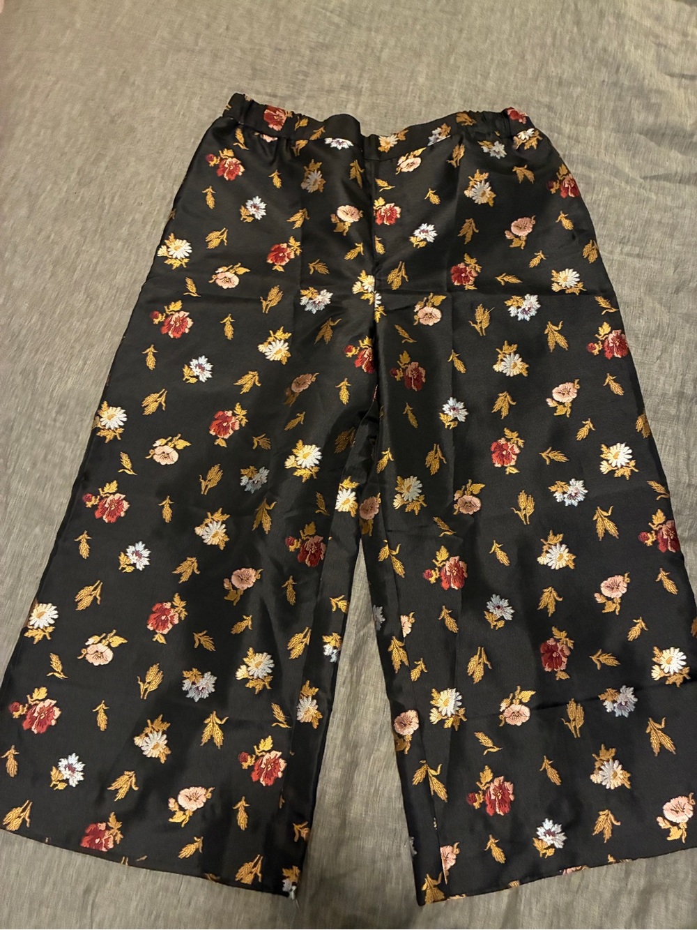 Floral Wide-Leg Pants - Maeve/anthropologie - Picture 7 of 14